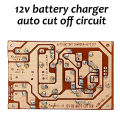 12v battery charger auto cut off circuit. 
