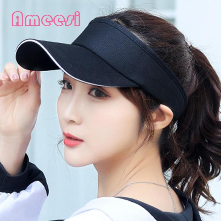 Ameesi%20Golf%20Hat%20Solid%20Color%20Men%20Women%20Running%20Cycling%20Visors%20Hat%20-%20Image%205