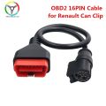 Professional Can Clip Cable Obd2 16pin Cable for Renault Can Clip Diagnostic Interface Drop Ship Can Clip Cable. 