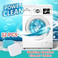 12 Pcs Washing Machine Cleaner Washer Cleaning Detergent Effervescent Washer Cleaner - FnF Shop BD. 