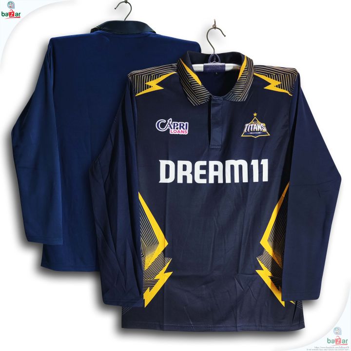 Gujarat%20Titans%20Full%20Sleeve%20Polo%20IPL%20Cricket%20Jersey%20For%20Men%20-%20GT%20Half%20Sleeve%20IPL%20Jersey%20-%20Gujrat%20Jersey%202025%20-%20Image%204