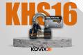 KOVIX KHS 16mm Steel Shackle Disc U Lock for Motorcycle with 3 Keys 1 Piece. 