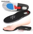 Unisex Orthotic Arch Support Sport Shoe Pad Sport Running Gel Insoles Antibacterial Foot Care Pain Relief Cushions Pad Insoles.