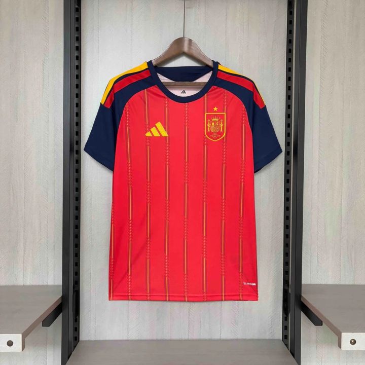 SPAIN%202026%20FIFA%20WORLD%20CUP%20HOME%20JERSEY:%20Half%20Sleeve%20(Thai%20Premium)%20-%20Image%204