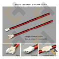 51005 JST Connector 2 Pin Kit JST 51005 Male Female Plug Connector 2.54mm Pitch With 80mm Cable For LED Strip 1S Battery.