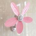 Mini Small Electric Fan Home Dormitory Kitchen Toilet Bathroom Punch-Free Stickers Wall Wall Mounted Fan. 