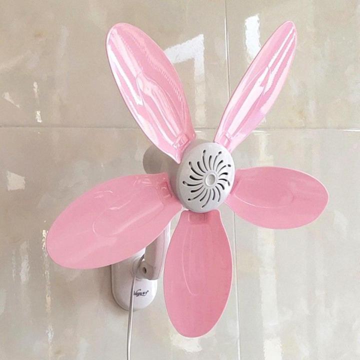 Mini Small Electric Fan Home Dormitory Kitchen Toilet Bathroom Punch-Free Stickers Wall Wall Mounted Fan
