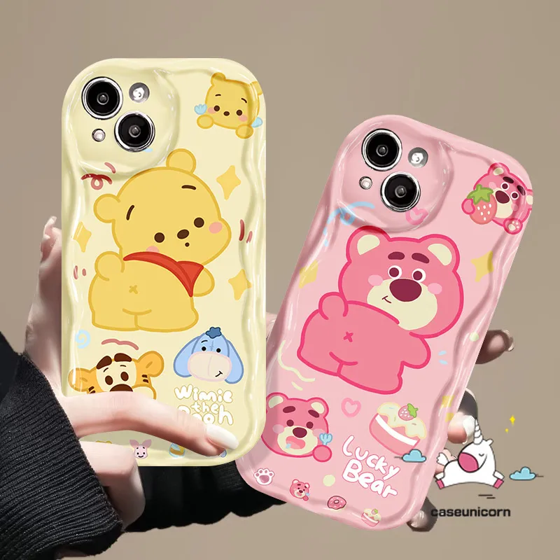 Cartoon Cute Winnie the Pooh Doodle Soft Casing Compatible For
