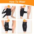 Calf Brace Adjustable Shin Splint Support Sleeve Leg Compression Wrap for Pulled Calf Muscle Pain Strain Injury, Swelling, Fits Men and Women.