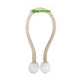 Magnetic Curtain Holder Pearl Ball Rope Curtain Tieback Buckle (1 piece).