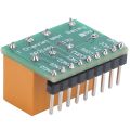 Double‑Pole Double‑Throw Relay Module DPDT Ultra-Small Automatically 5V 12V Hot. 