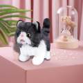 Cute Electric Cat Plush Toy Musical Gift Plush Stuffed Animal for Toddlers Children's Baby. 