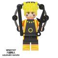 Ninjago NARUTO Uzumaki Hoshigaki Kisame Senju Mini figures Kids Toy Building Block Brick Compatible KDL806. 