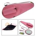 Badminton Racket Bag Racket Cover Dustproof Waterproof Sport Bag for Children with Adjustable Shoulder Strap Pink Equipment Bag. 