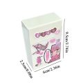 INS White 3 inch Kpop Photocard Storage Box Photo Small Card Organizer Storage Case Desk Organizer Box School Stationery. 