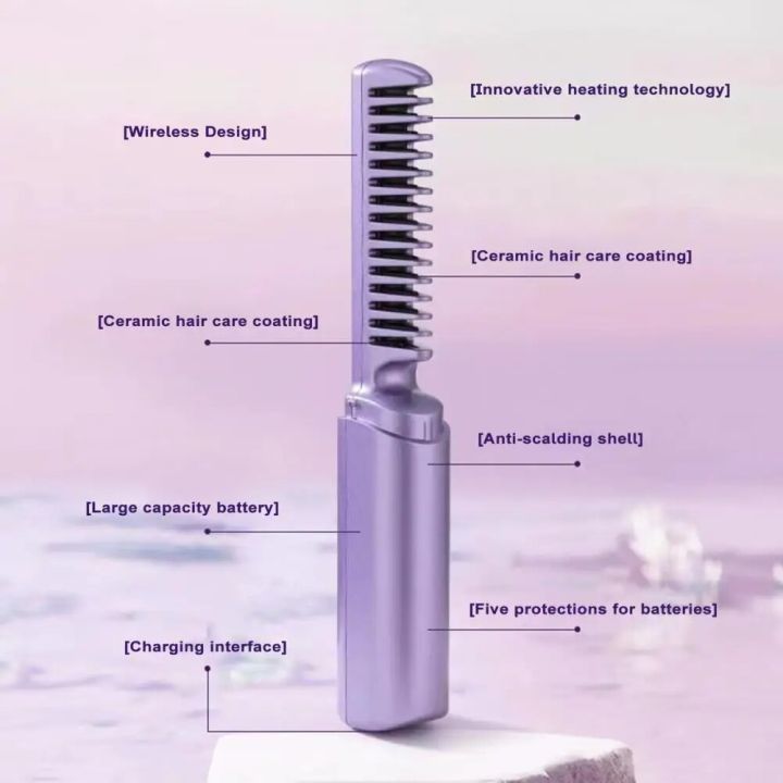 1Pc/2Pcs%20Hair%20Straightener%20Curler%20Comb%202-in-1%20Wet%20Dry%20Straightening%20Comb%20180-160-150%20Degree%20Celsius%20Adjustable%20Heat%20Styling%20Tool%20-%20Image%204
