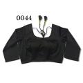 Black Color Three Quarter Sleeve Blouse For Women.