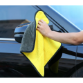 30X30 cm Car Bike Wash Double Layer Ultra Soft Scratch Proof Microfiber Towel. 