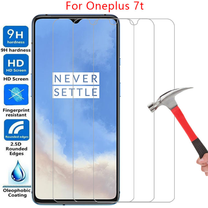 screen protector for oneplus 7t protective tempered glass on oneplus7t 7 t t7 one plus plus7t phone film glas 9h omeplus onplus