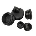 Round Steel Pipe Plastic Hole Plug Insert End Cap Furniture Chair Leg Cover Metal Tubing Alloy Ladder Glide Protection.