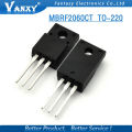 10PCS MBRF2060CT TO220F MBR2060 MBRF2060 20A 60V TO-220F. 