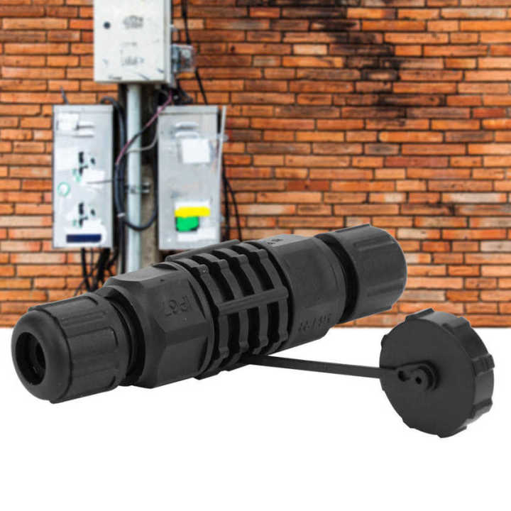 RJ45%20Ethernet%20Connector%20Water%20Dust%20Proof%20Adapter%20Black%20Outdoor%208%20Pin%20Wire%20to%20Coupler%20IP67%20-%20Image%208