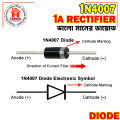1N4007 General Rectifier Diode -25PCS. 