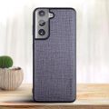 lthmy for Samsung galaxy S21 Plus case with Cross waterproof cloth design PU TPU 2in1 material casing.