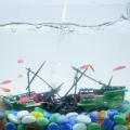 Large Aquarium Decoration Boat Aquarium Ship Air Split Shipwreck Fish Tank Decor. 