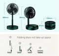 Rechargeable USB Desktop Fan 3 Speeds Wind Adjustable Heigh for Office Home Outdoor Portable Desk Fan. 