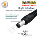 DC to DC Power Cable 5.5*2.1 mm For Router Onu. 