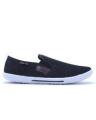North Star PU Flat Casual Lifestyle Canvas Shoes - Black.