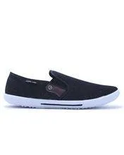 North%20Star%20PU%20Flat%20Casual%20Lifestyle%20Canvas%20Shoes%20-%20Black%20-%20Image%202