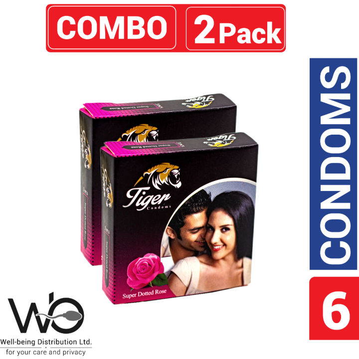 Tiger%20-%20Dotted%20Condoms%20Rose%20Flavour%20-%20Combo%20Pack%203x2=6pcs%20-%20Image%203