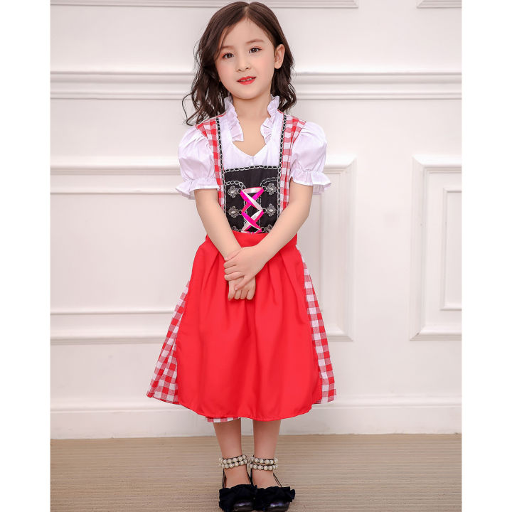 DSstyles%20Kids%20Girls%20Oktoberfest%20Costume%20Traditional%20Bavarian%20German%20Dirndl%20Dress%20Little%20Girl%20Stage%20Performance%20Costume%20-%20Image%208