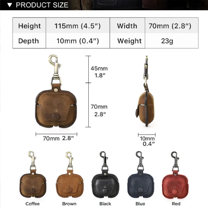 Luxury%20Leather%20Button%20Earphone%20Case%20for%20AirPods%20Pro%20%7C%20Waterproof%20Magnetic%20PU%20Protective%20Cover%20with%20Hook%20-%20Image%203