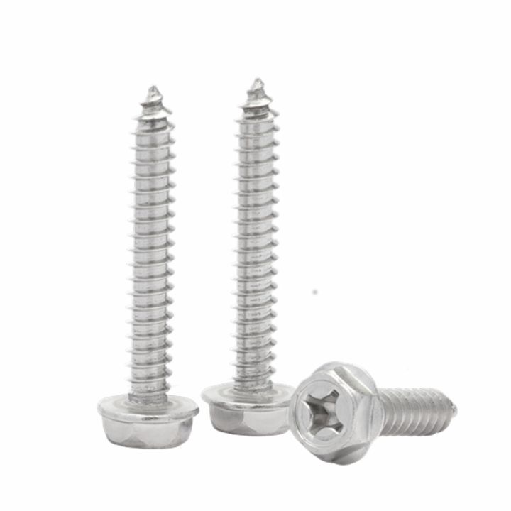 5%20-10%20pcs%20304%20Stainless%20Steel%20Self-Tapping%20Phillips%20Hex%20Screw%20Cross%20Hexagonal%20Flange%20Cross%20Head%20Screws%20Wood%20Nail%20M3%20M4%20M5%20M6%20-%20Image%207