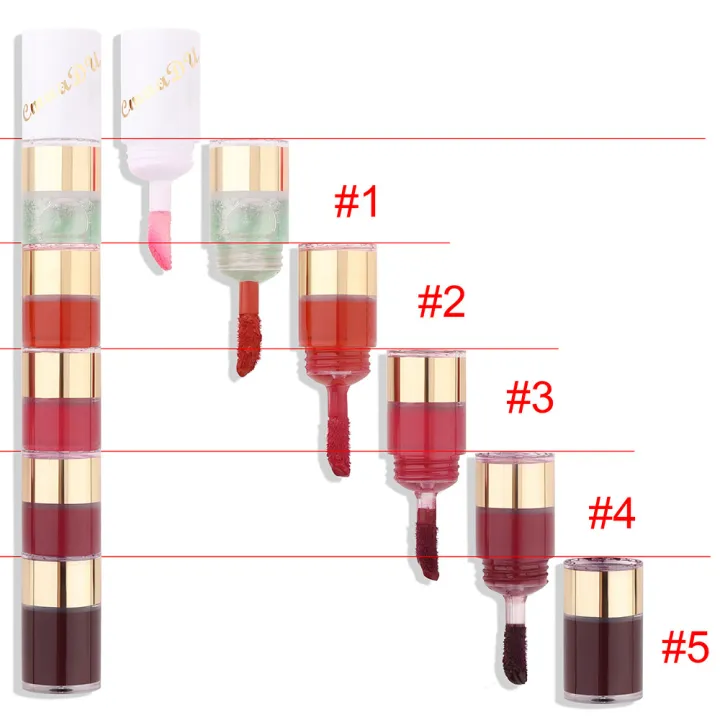 5-color%20matte%20non-stick%20bamboo%20lip%20gloss%20waterproof%20long-lasting%20lipstick%20-%20Image%203