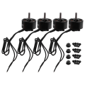12Pcs 3115 900KV 3-6S Brushless Motor for RC Multirotor X-Class FPV Cinelifter Taurus X8Pro Protek60 FPV Camera Kit Done.