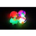 STALL WHISTLE LUMINOUS VOLLEYBALL 6.5CM7.5CM STRAP STRING GLITTER BOUNCY BALL COLOR LUMINOUS MASSAGE BALL.