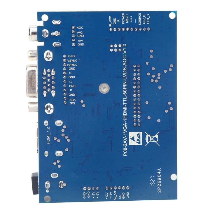 7%20inch%20LCD%20TFT%20Display%201024*600%20HDMI%20VGA%20Monitor%20Screen%20Kit%20for%20Raspberry%20Pi%203/2%20-%20Image%207