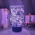 Manga 3d Light Kimetsu No Yaiba for Bedroom Decor Night Light Birthday Gift Table Lamp Anime Demon Slayer Mitsuri Kanroji Figure. 