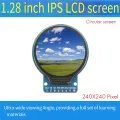 1.28 Inch Ips Full View TFT Display LCD Screen SPI Serial Port Round Screen 240X240 Resolution Color Screen Module LCD Color Screen Module. 