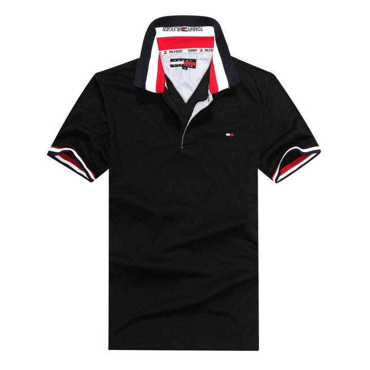 Men's%20Short%20Sleeve%20Polo%20Shirt%20Classic%20Logo%20Print%20T-shirt%20Sweatshirt%20Cotton%20Tee%20Summer%20T-shirt%20-%20Image%203