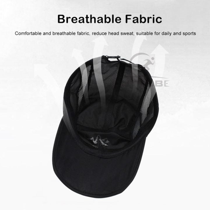 Outtobe%20Outdoor%20Caps%20Foldable%20Baseball%20Cap%20Quick-drying%20Comfortable%20Hat%20Breathable%20Cap%20Unisex%20Sun%20Protection%20Cap%20with%20Adjustable%20Buckle%20for%20Climbing%20Riding%20Hiking%20-%20Image%203