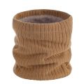 The Korean version of the velvet neck cover is versatile in winter to keep warm and cold-proof, thickened knitted scarf, autumn and winter fashion pullover scarf to keep warm. 