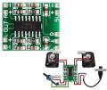 PAM8403 Stereo Audio Amplifier.
