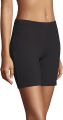 Womens Black Stretch Cotton Biker Shorts From Levin. 