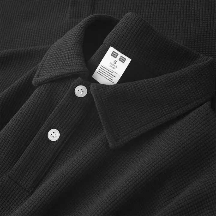 From%20Perak%20ProMan%20men%20shuffle%20berkolar%20bu%20lelaki%20plain%20white%20tee%20black%20and%20brown%20Simple%20Korea%20Style%20All%20match%20sleeve%20Top%20M%203XL%20men's%20short%20sleeved%20solid%20color%20simple%20waffle%20polo%20shirt%20T%20shirt%20S546%20-%20Image%205