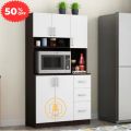 Modern Kitchen Cabinet / Kitchen Storage Pot Racks / Kitchen Rack / Oven & Condiment Racks - Family Furniture. 